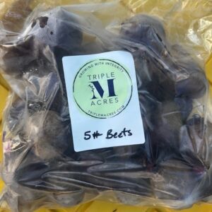 Beets, Red - Bulk 5# without tops